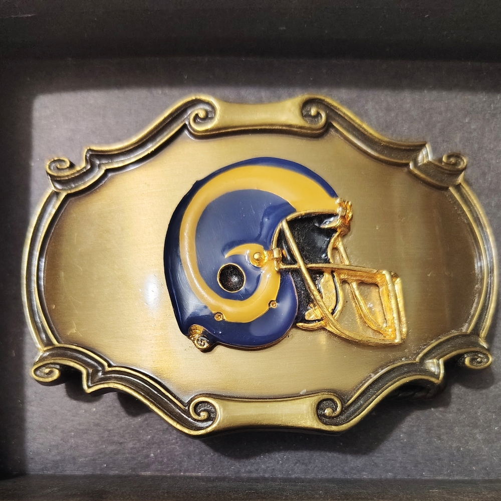 Rams NFL Belt Buckle